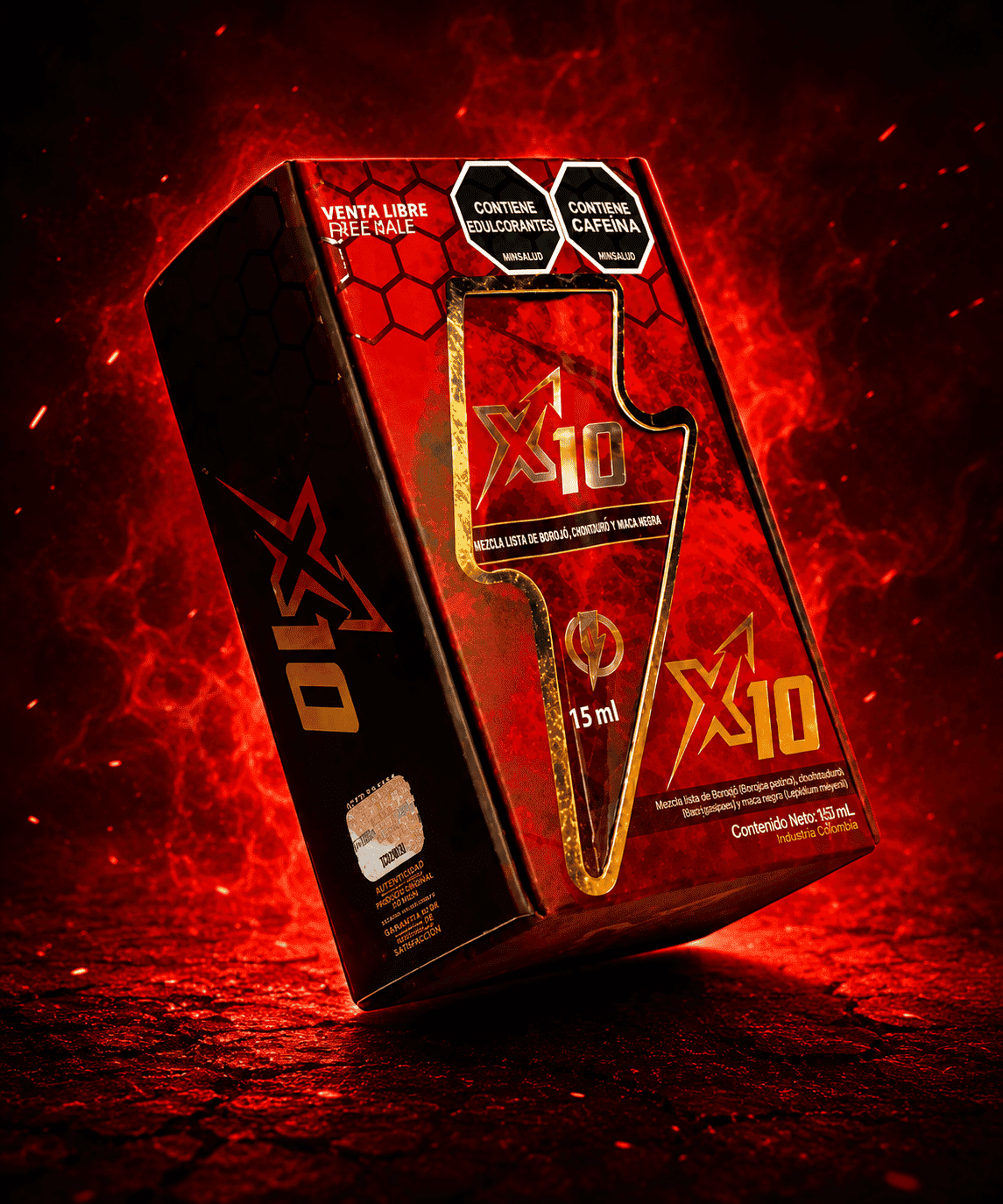 X10 MEN Caja